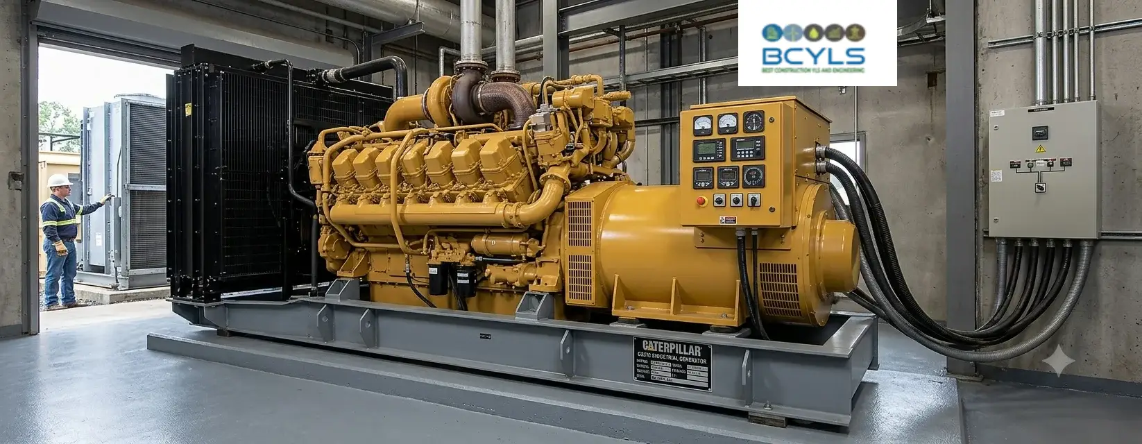 CAT G3512 600KW INDUSTRIAL GENERATOR