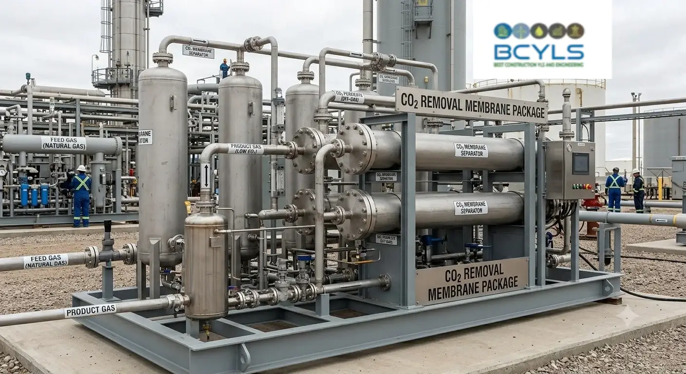 CO2 REMOVAL MEMBRANE PACKAGE
