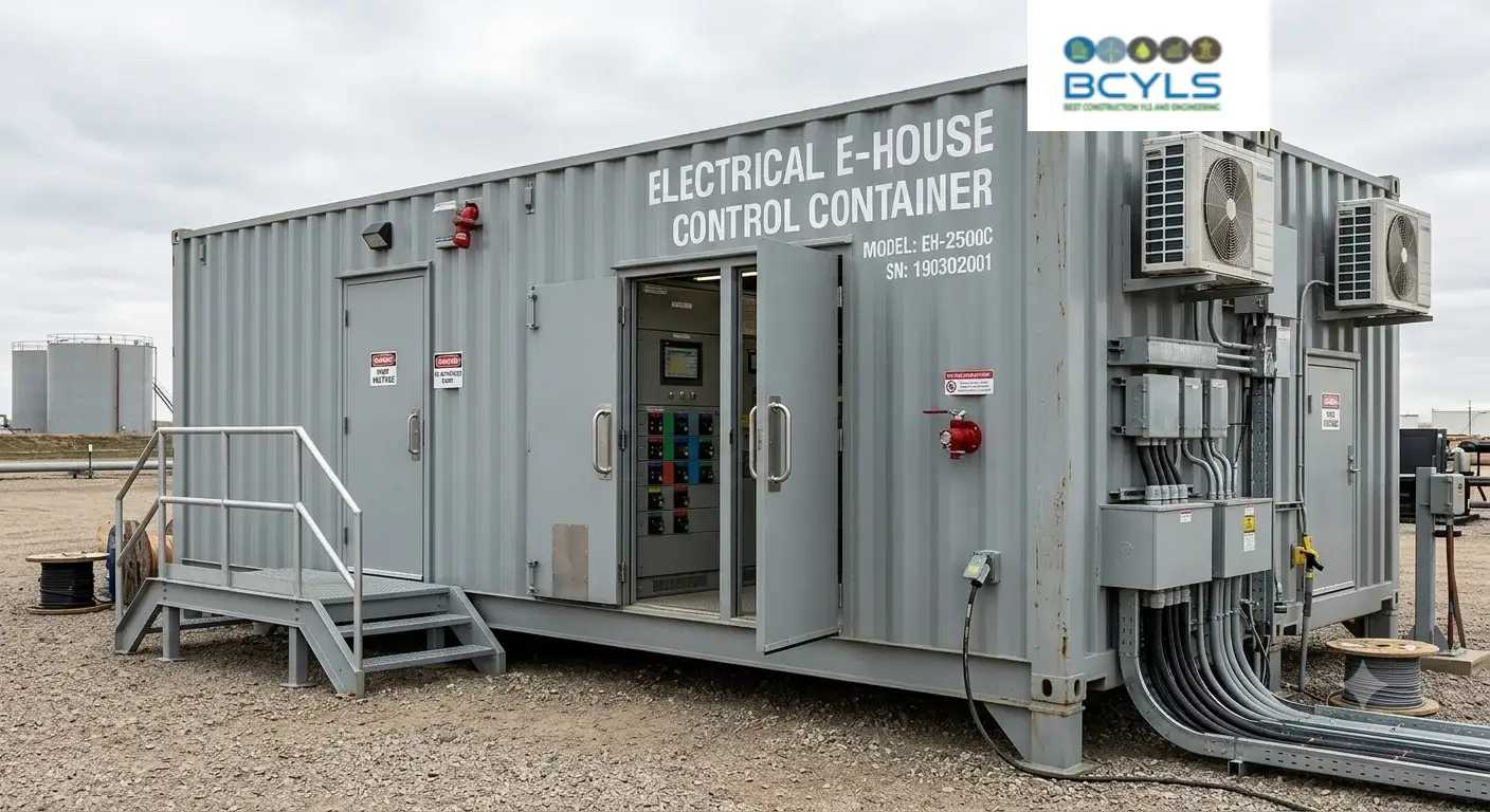 ELECTRICAL E-HOUSE CONTROL CONTAINER