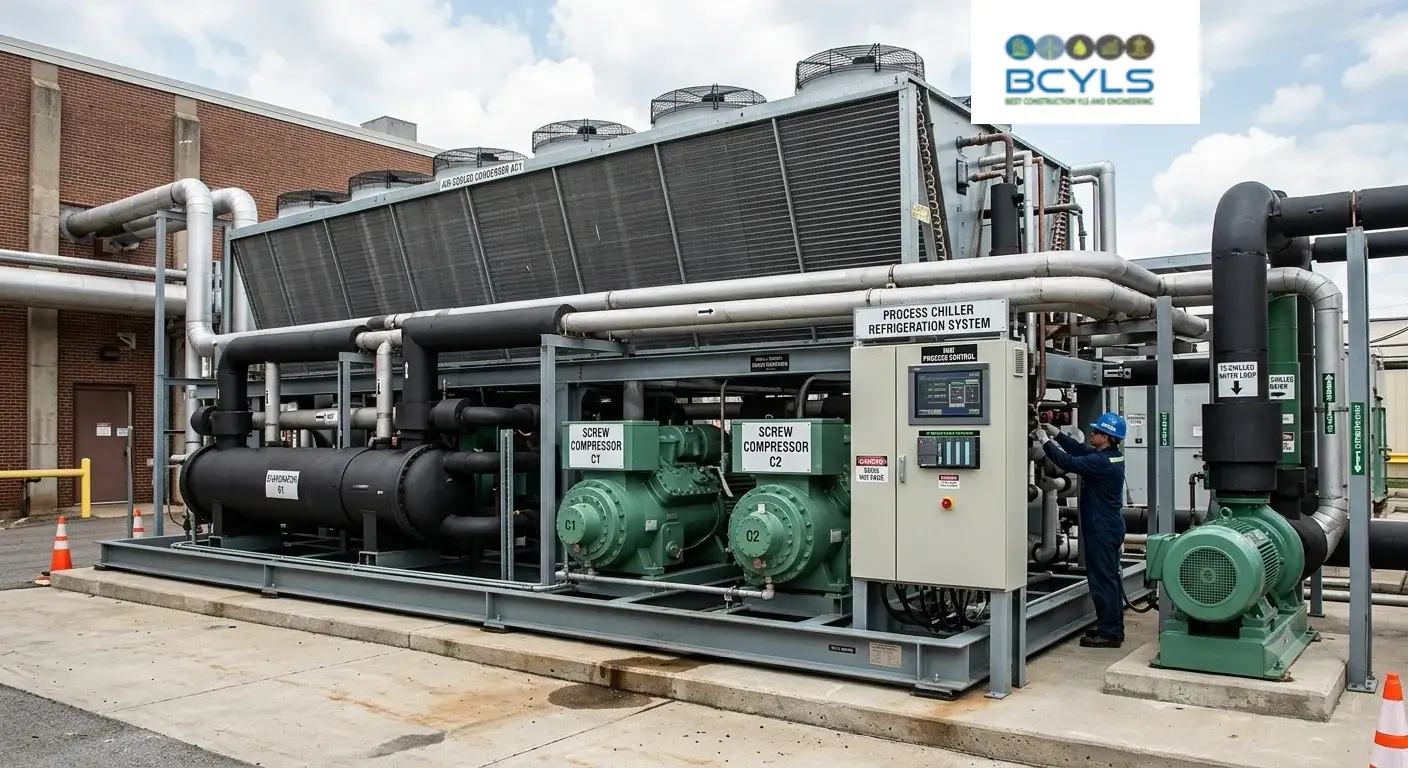 PROCESS CHILLER REFRIGERATION SYSTEM