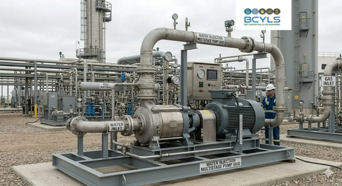 WATER INJECTION MULTISTAGE PUMP SKID